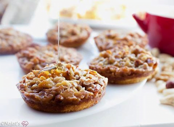 Gekarameliseerde notencakejes