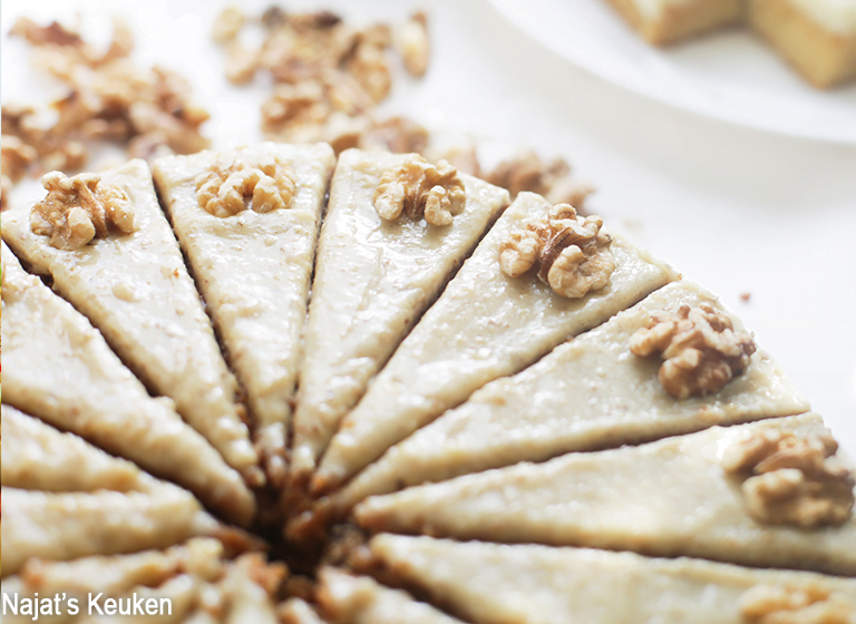 Zoete aardappel cake