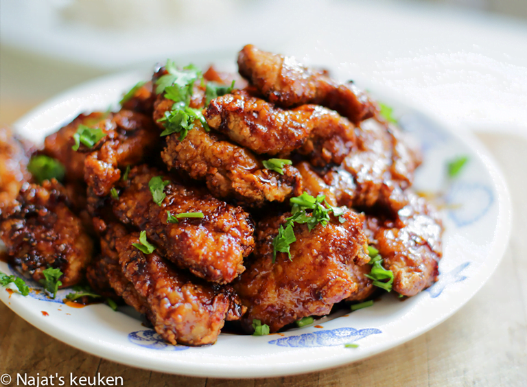 Crunchy Sticky Chicken