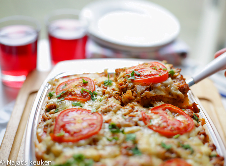 Aardappelgehakt ovenschotel