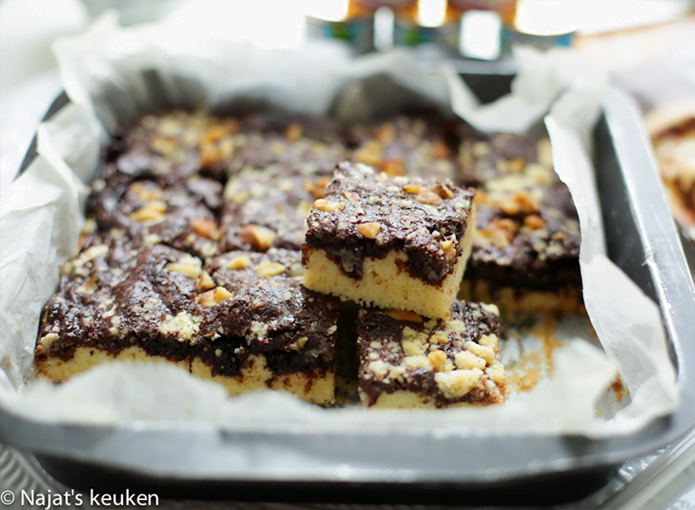 Chocovanille Walnotencake