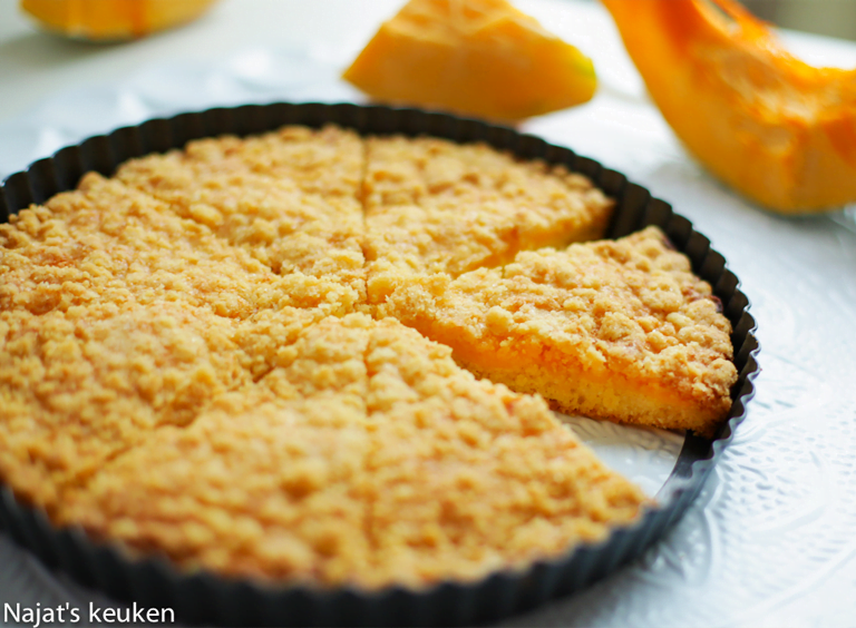 Pompoen Kruimelcake