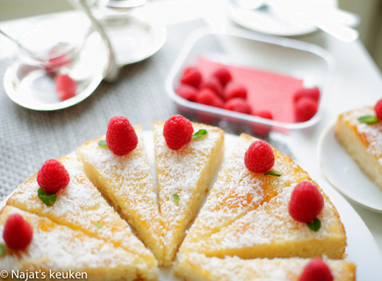 Vanillecake zonder ei