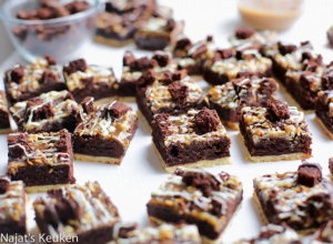 Rocky road brownie