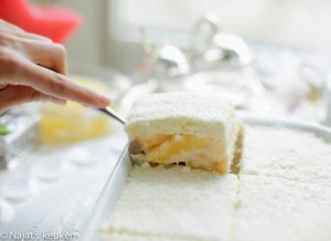 Kokos ananas dessert