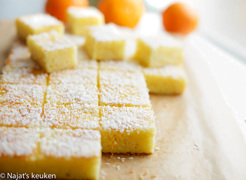 Marokkaanse sinaasappelcake