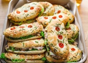 Zachte roomkaas broodjes Kookmutsjes