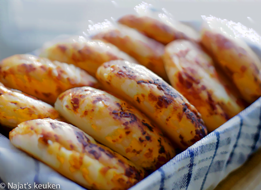 Zachte chubby broodjes