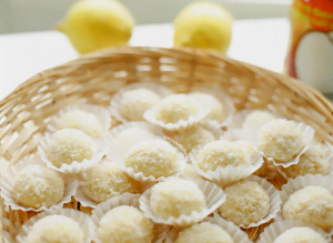 Kokos-citroenkoekjes