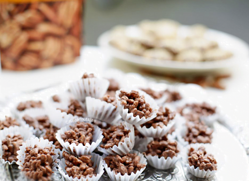 Rice krispies chocoladekoekjes