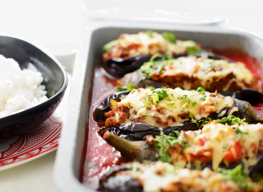 Aubergineschotel