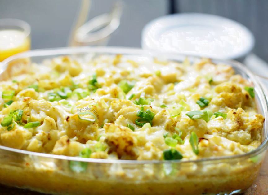 Bloemkool-kerrieschotel