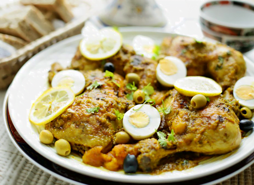 Marokkaanse kippenbouten uit de oven