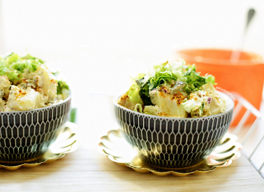 Romige aardappelsalade