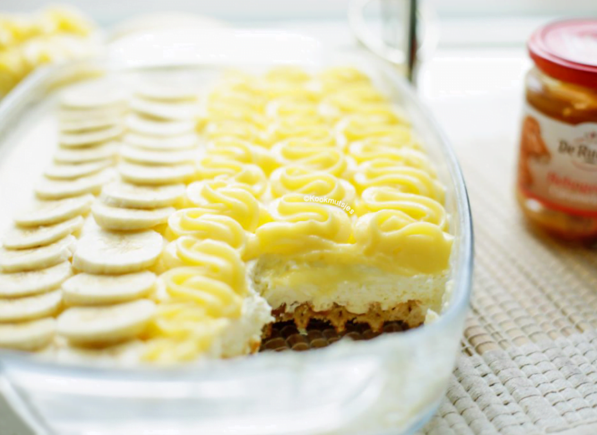 Romige karamel dessert