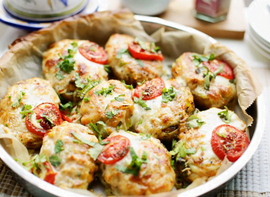 Gevulde aardappels met kip