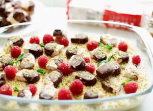 Bokkenpootjes vanilledessert