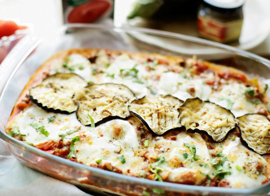 Aubergine lasagneschotel