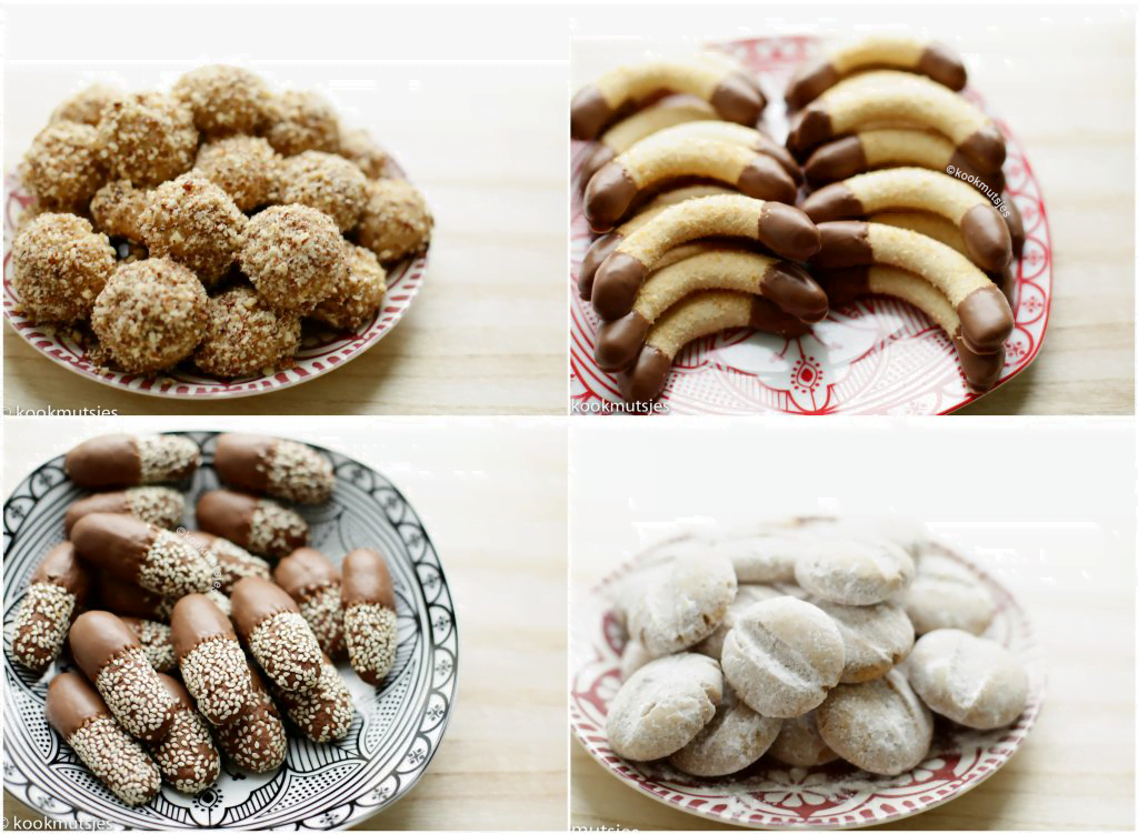 Koekjes op vier manieren