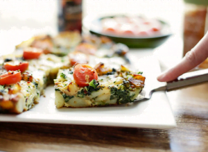 Tortilla met groentes