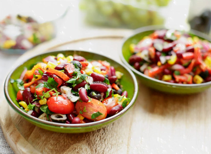 Kidneybeans salade
