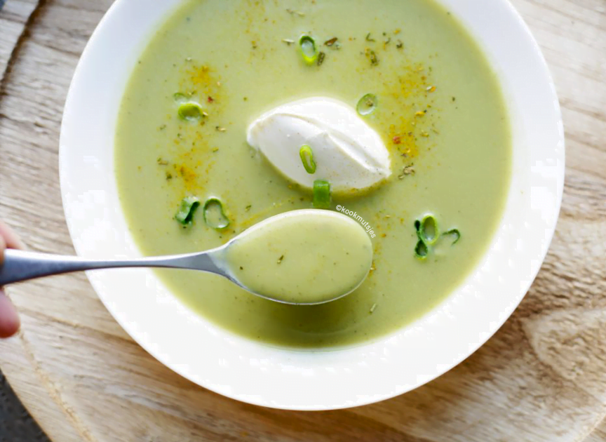 Romige broccoli soep