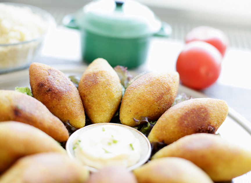 Bulgur gevuld met kip