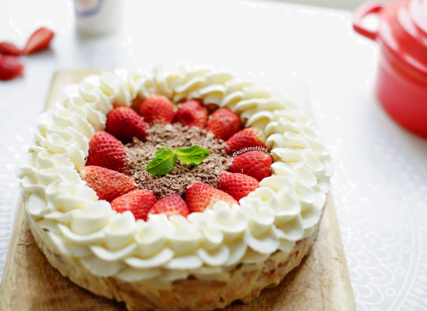 Chocolade taart (no bake)