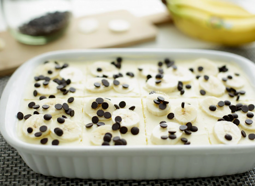 Bananen dessert