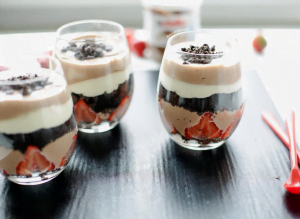 Oreo cheesecake toetje