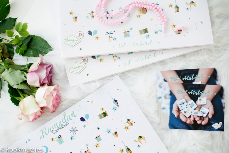 Ramadan countdown kalender van Mekkafood