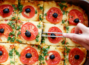 Ovenschotel met kip en aubergine