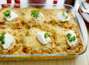 Romige ovenschotel met kip