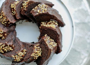 De chocolade tulband cake