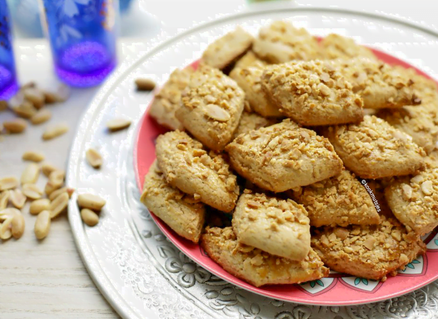 Oosterse pinda koekjes