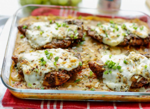 Aardappelschotel met kipfilet