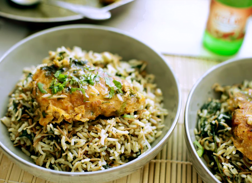 Gebakken kip in saus