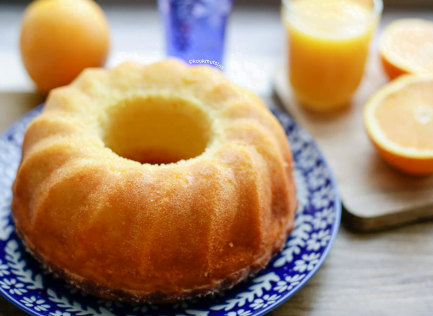 Sinaasappel tulband cake