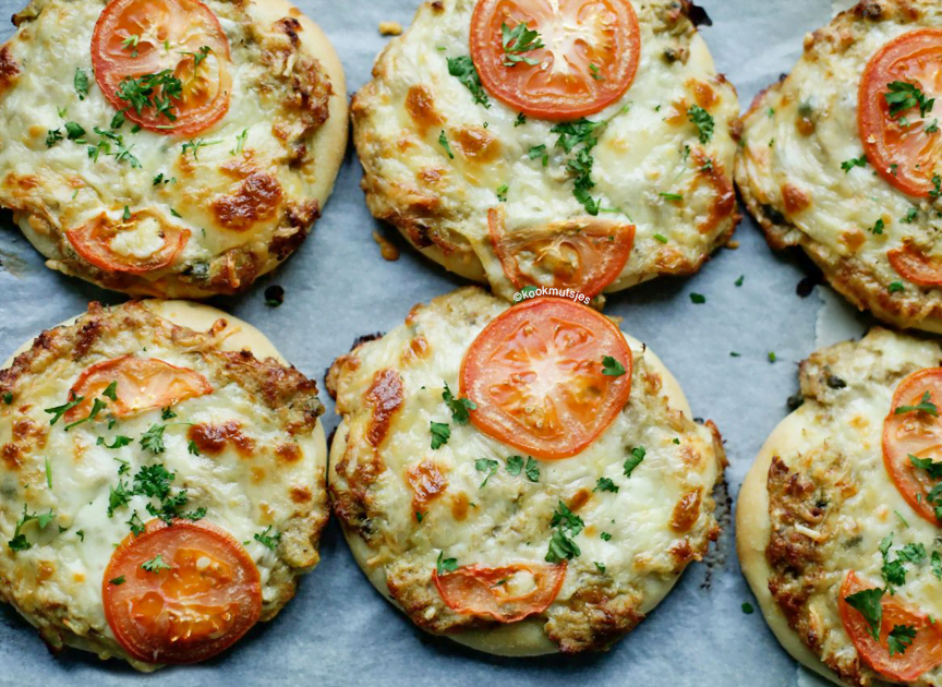 Romige tonijn broodjes