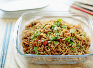 Surinaamse rijst met vermicelli