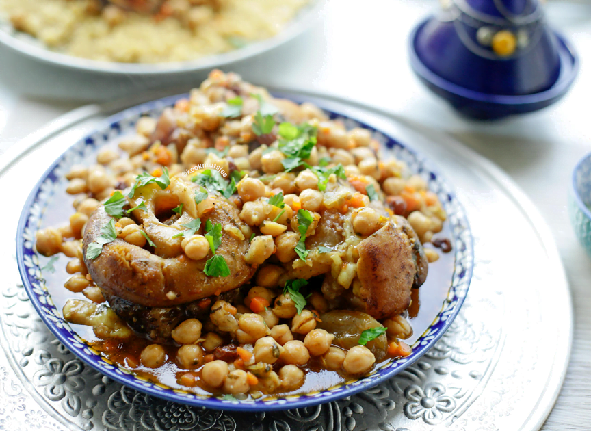 Ichakrad met kikkererwten