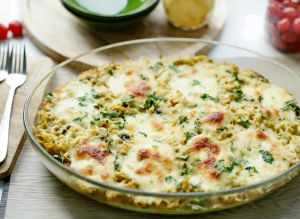 Pasta ovenschotel met groentes