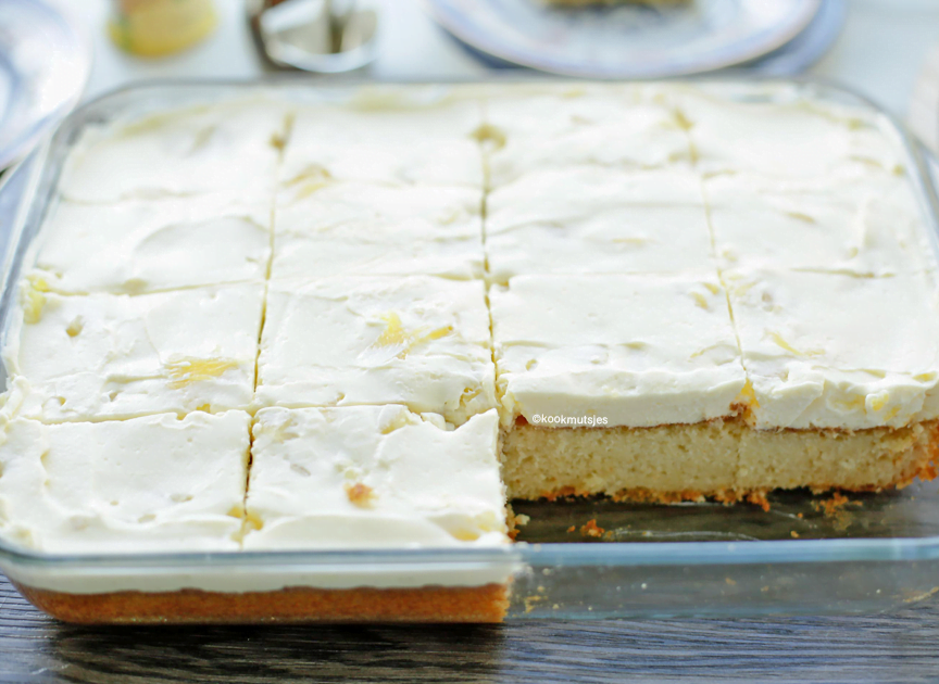 Tropische ananascake