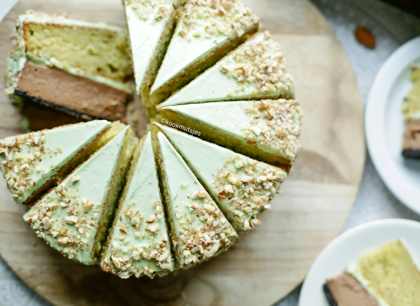 Luchtige avocado cheesecake