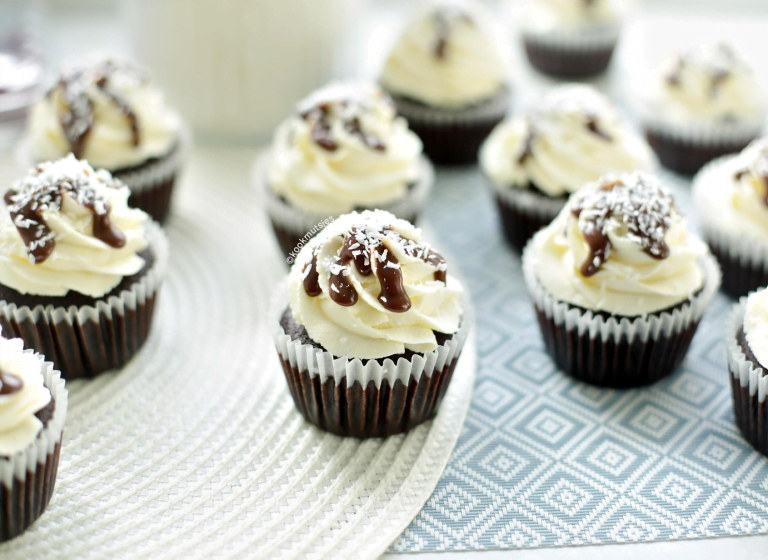 Bounty cupcakes