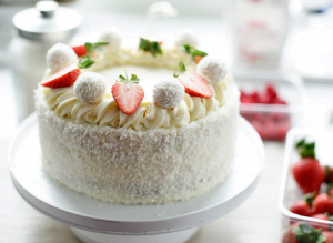 Romige Raffaello Cheesecake