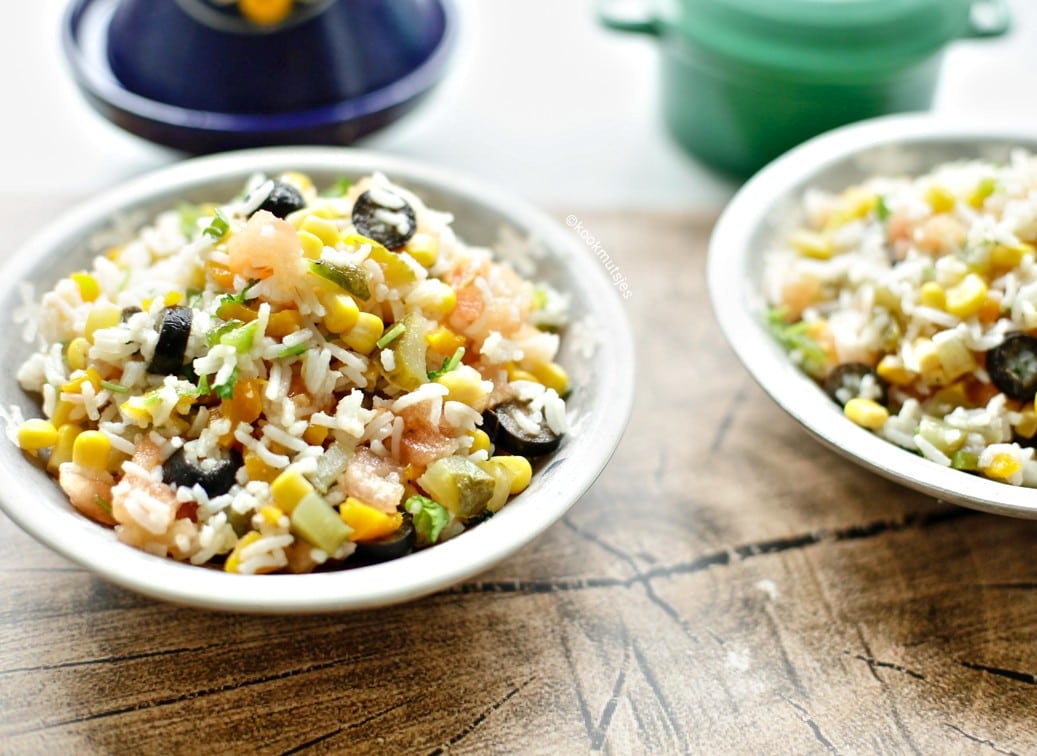 Marokkaanse rijstsalade