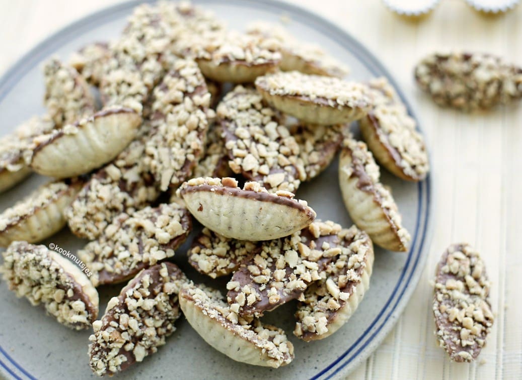 Chocolade amandelkoekjes
