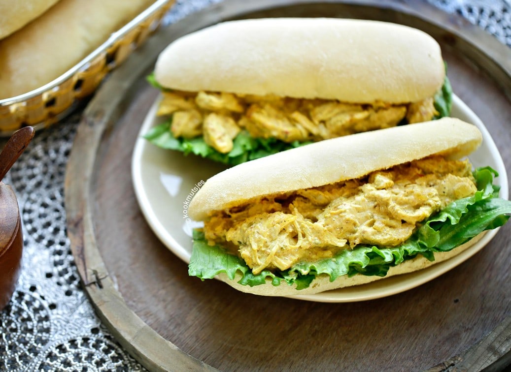 Pulled chicken met ras el hanout