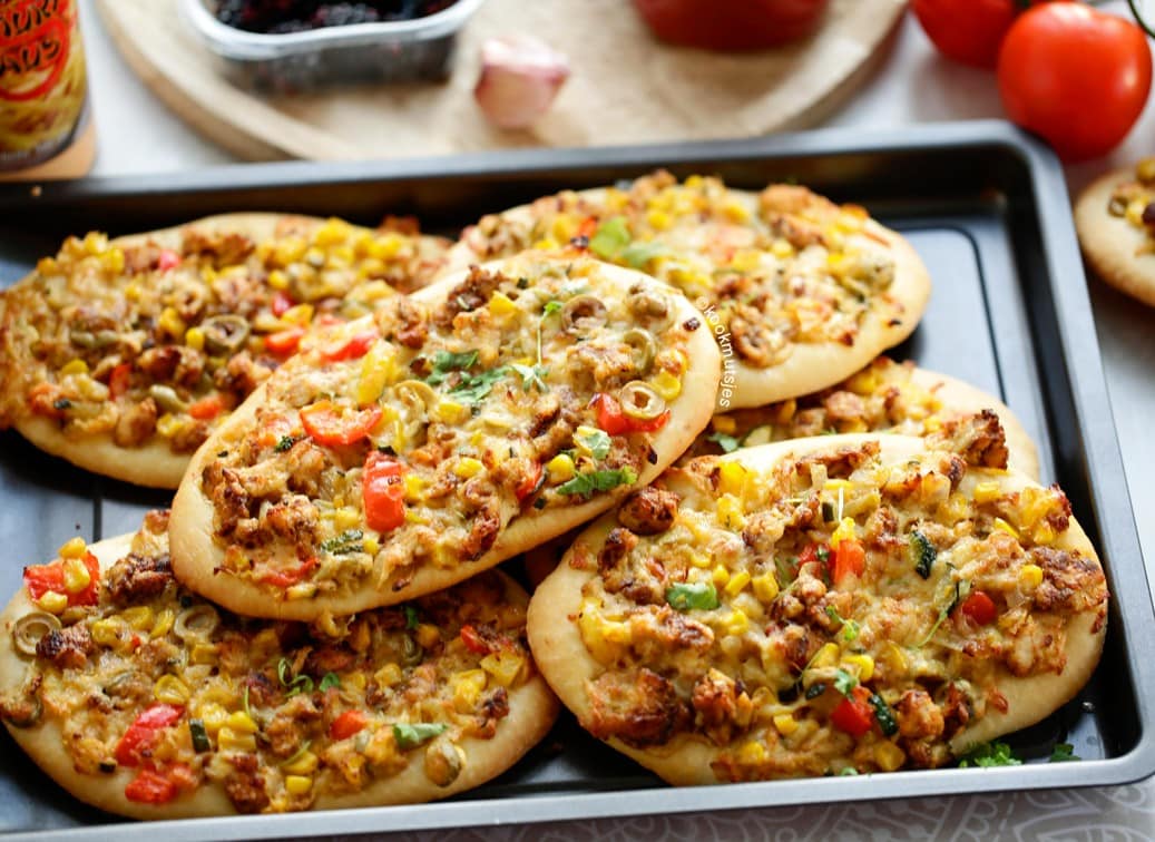 Kip samurai broodjes